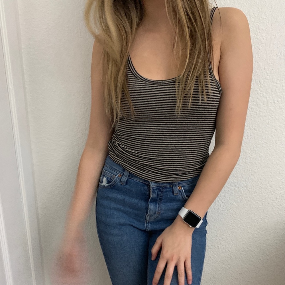 brandy melville stripped tank